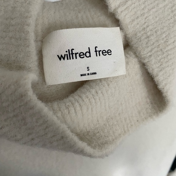 Wilfrid Free Hush Knit Turtleneck - silver birch - size S - Picture 4 of 6